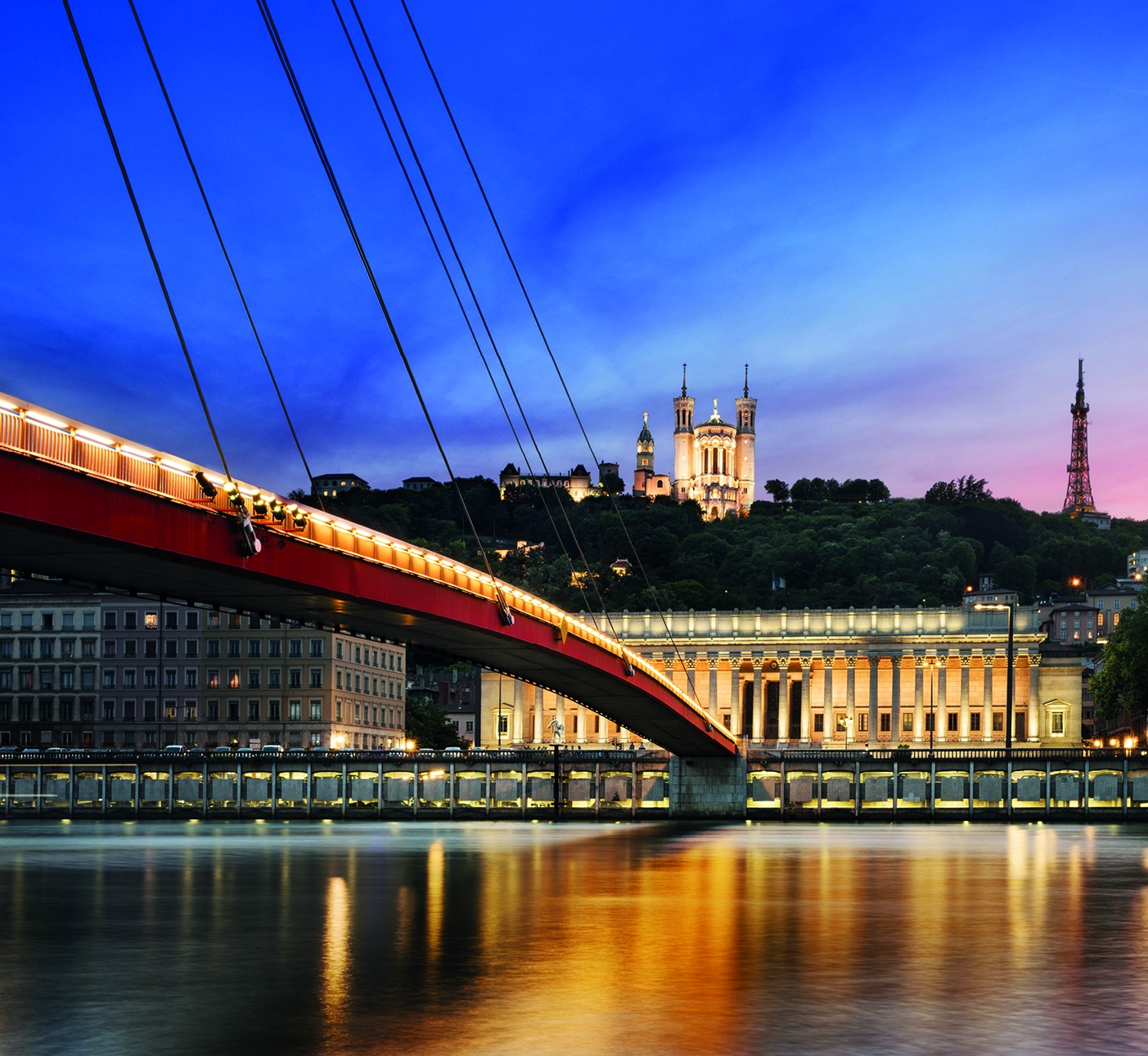 Croisiere promenade lyon Quai Rambaud