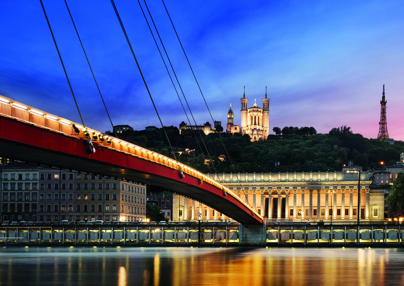 Croisiere promenade lyon Quai Rambaud