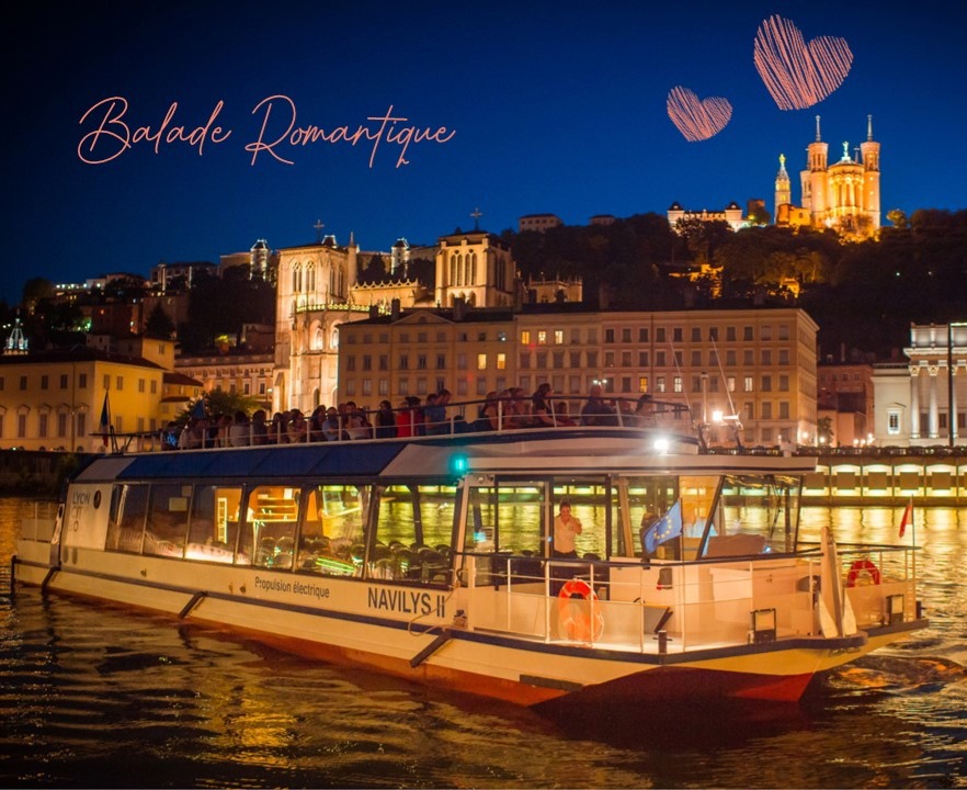 Balade romantique de la Saint Valentin - Bateau NAVILYS